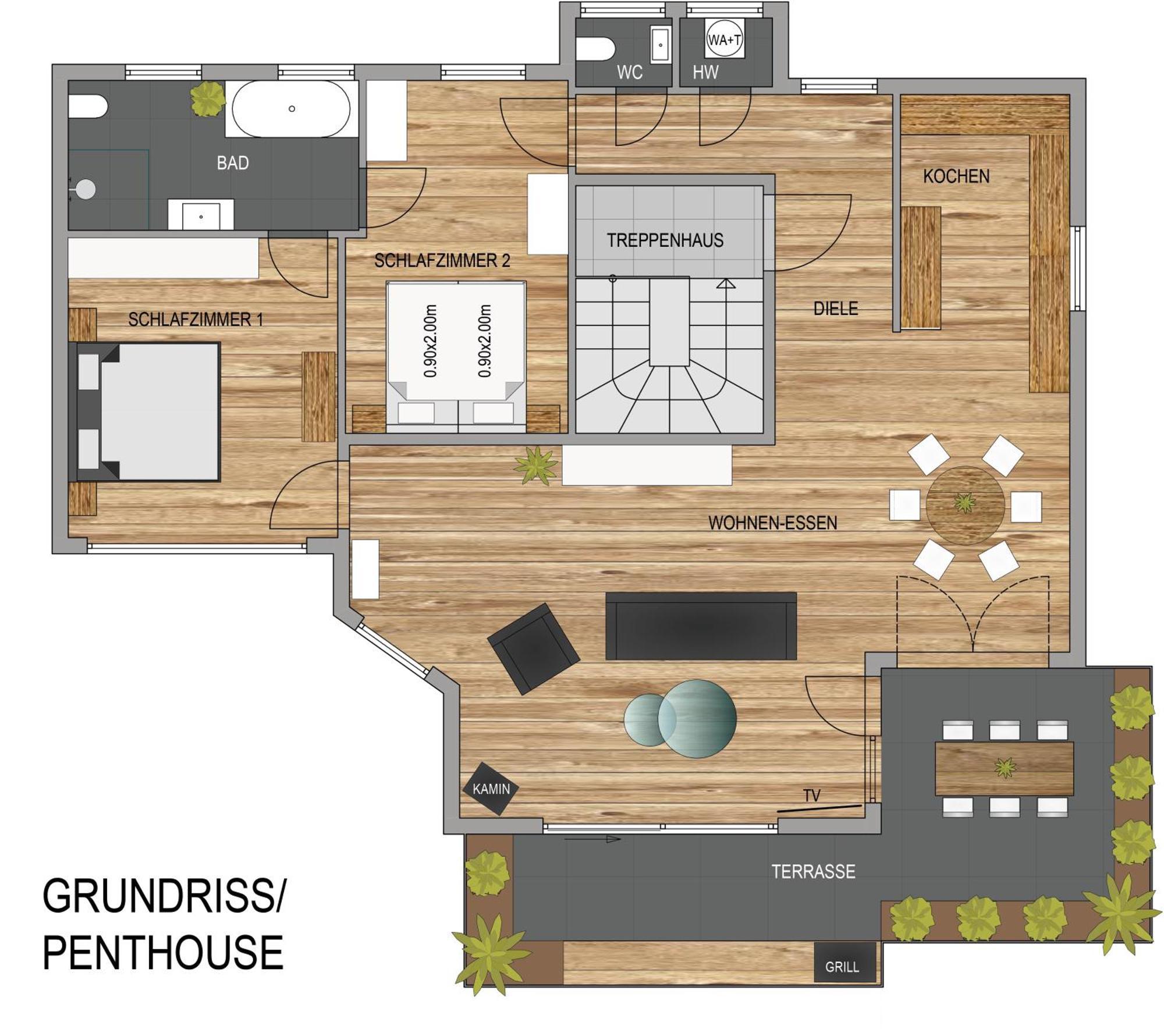 Penthouse Wohnung Mit Schoenem Moselblick In Metternich Koblenz  Eksteriør billede