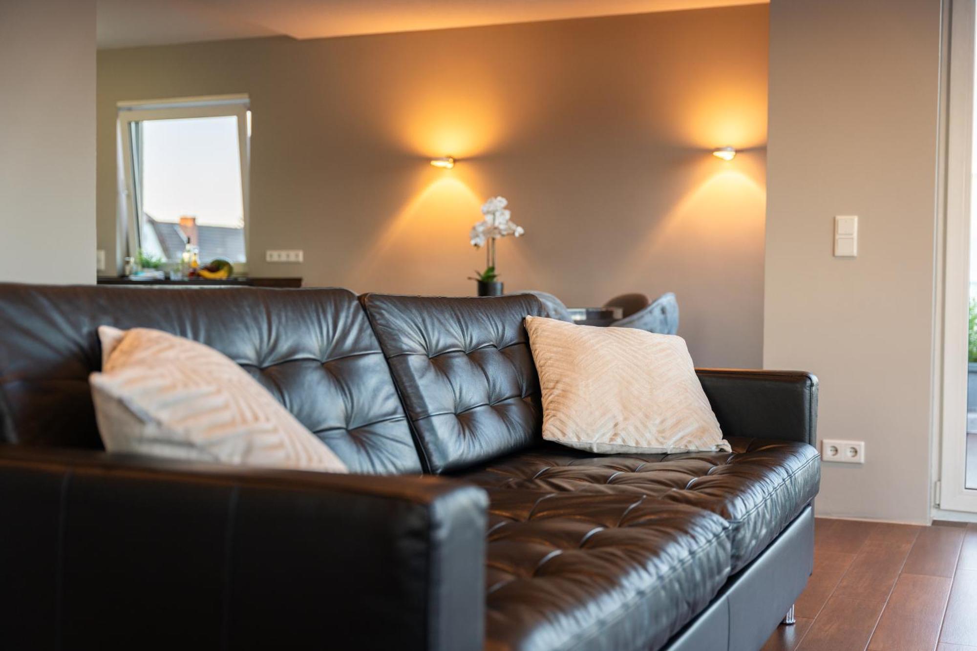 Penthouse Wohnung Mit Schoenem Moselblick In Metternich Koblenz  Eksteriør billede